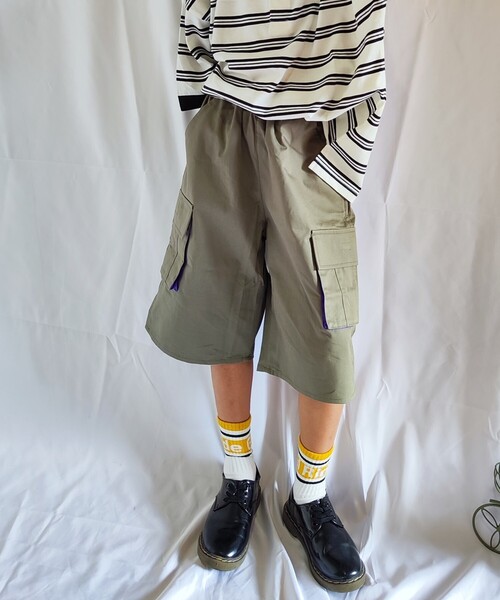 SHOO・LA・RUE（シューラルー）の「◆【110-140cm】ハーフカーゴパンツ（その他パンツ・キッズ・ブラック/カーキ・11/12/13/14）」の17枚目の写真