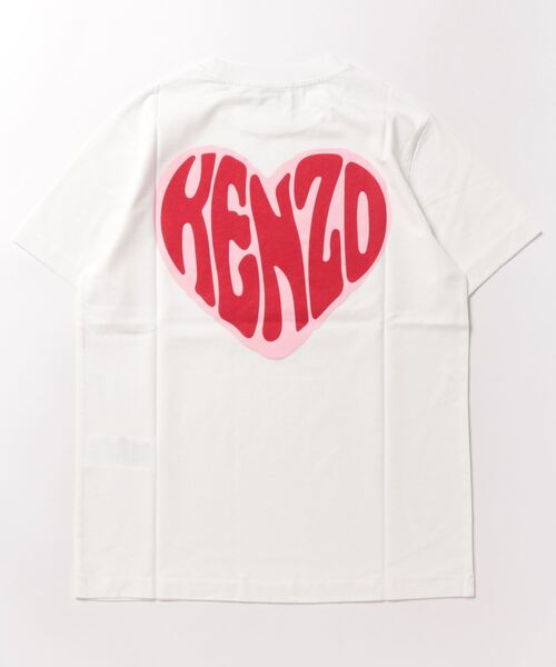 KENZO(ケンゾー)の「ルーズフィット KENZO ハート Tシャツ(Tシャツ/カットソー・レディース・ホワイト系その他/ブルー系その他・MEDIUM/SMALL/X-SMALL)」の9枚目の写真