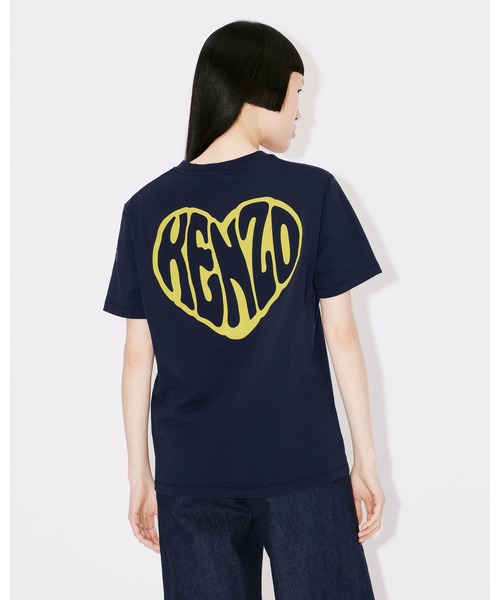 KENZO(ケンゾー)の「ルーズフィット KENZO ハート Tシャツ(Tシャツ/カットソー・レディース・ホワイト系その他/ブルー系その他・MEDIUM/SMALL/X-SMALL)」の16枚目の写真