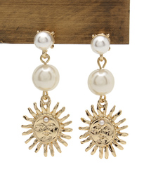 EVRIS | サニーパールピアス(ピアス（両耳用）)