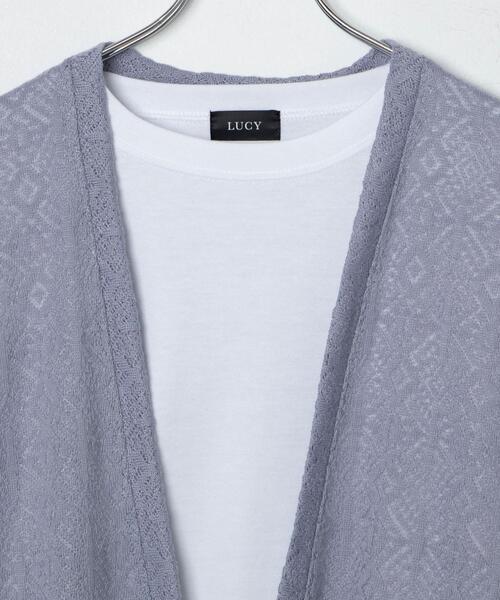 LUCY（ルーシー）の「LUCY/【2点セット】レースアンサンブルカーディガン（アンサンブル・メンズ・ライトグレー/ダークグレー・MEDIUM/LARGE）」の22枚目の写真