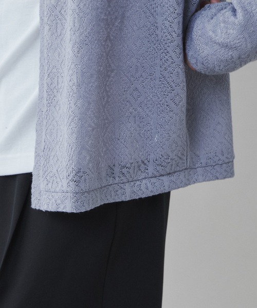 LUCY（ルーシー）の「LUCY/【2点セット】レースアンサンブルカーディガン（アンサンブル・メンズ・ライトグレー/ダークグレー・MEDIUM/LARGE）」の11枚目の写真