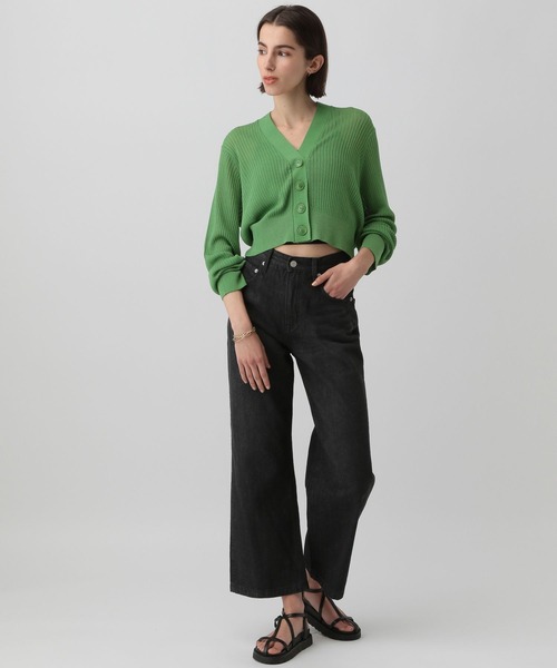 saloon（サルーン）の「SALOON(サルーン)/ワイドデニム（デニムパンツ・レディース・ライトブルー/ブラック/ブルー・MEDIUM/X-SMALL/SMALL）」の12枚目の写真