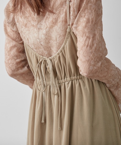 one after another NICE CLAUP(ワンアフターアナザーナイスクラップ)の「マーブルシアートップス(シャツ/ブラウス・レディース・グレー/アイボリー/ベージュ・FREE)」の16枚目の写真