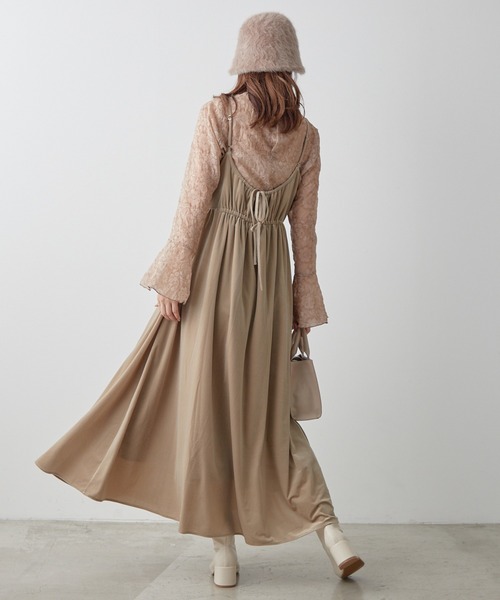 one after another NICE CLAUP(ワンアフターアナザーナイスクラップ)の「マーブルシアートップス(シャツ/ブラウス・レディース・グレー/アイボリー/ベージュ・FREE)」の15枚目の写真