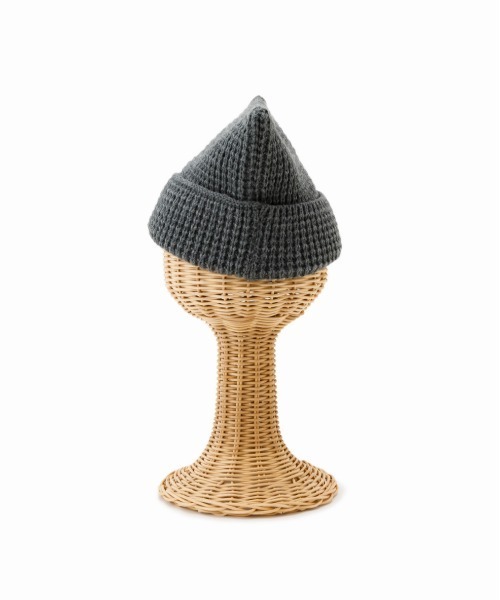 Casselini（キャセリーニ）の「Casselini(キャセリーニ)スクエアワッチ（ニットキャップ/ビーニー・レディース・ベージュ/チャコール/グリーン・FREE）」の15枚目の写真