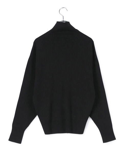 ADAM ET ROPE'(アダムエロペ)の「【WEB限定】WOOL混リブタートルニット(ニット/セーター・レディース・ブラック/ブルー系その他4/ライトグレー/ベージュ系その他・FREE)」の11枚目の写真