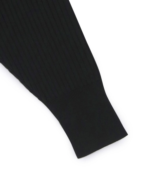 ADAM ET ROPE'(アダムエロペ)の「【WEB限定】WOOL混リブタートルニット(ニット/セーター・レディース・ブラック/ブルー系その他4/ライトグレー/ベージュ系その他・FREE)」の14枚目の写真