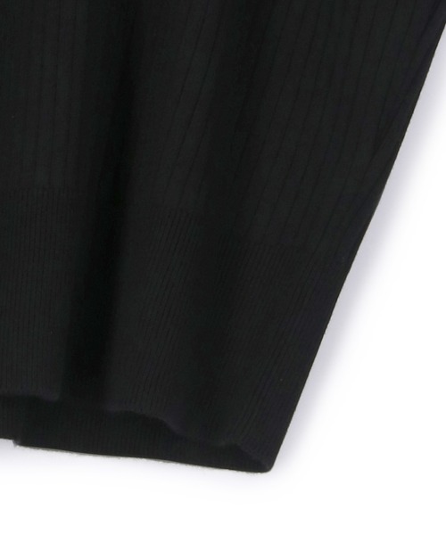 ADAM ET ROPE'(アダムエロペ)の「【WEB限定】WOOL混リブタートルニット(ニット/セーター・レディース・ブラック/ブルー系その他4/ライトグレー/ベージュ系その他・FREE)」の15枚目の写真