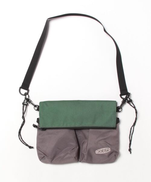 KEEN(キーン)の「《keen》KEEN HA MATERIAL MULCH SACOCHE(ボディバッグ/ウエストポーチ・メンズ・グリーン系その他/グレー系その他/ネイビー・フリー)」の2枚目の写真