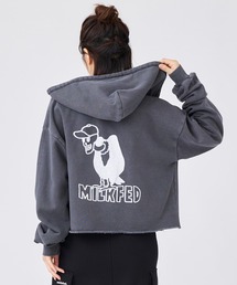 MILKFED. | CROPPED ZIP UP HOODIE(パーカー)