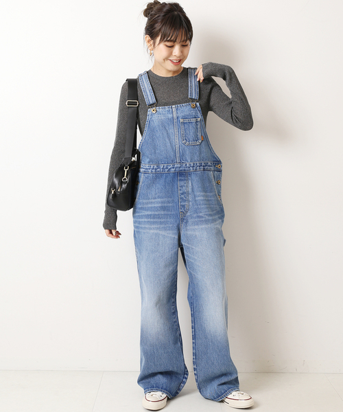 Spick & Span（スピックアンドスパン）の「51/2 FLARE LINE_OVERALLS（サロペット/オーバーオール・レディース・ブルー系その他・28/27）」の13枚目の写真