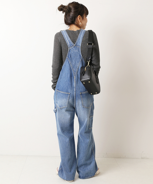 Spick & Span（スピックアンドスパン）の「51/2 FLARE LINE_OVERALLS（サロペット/オーバーオール・レディース・ブルー系その他・28/27）」の17枚目の写真