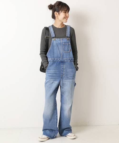 セール】51/2 FLARE LINE_OVERALLS（サロペット/オーバーオール