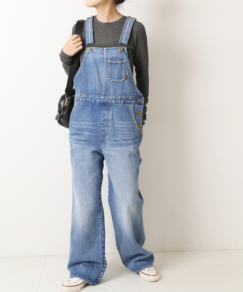 Spick & Span（スピックアンドスパン）の「51/2 FLARE LINE_OVERALLS（サロペット/オーバーオール・レディース・ブルー系その他・28/27）」の21枚目の写真