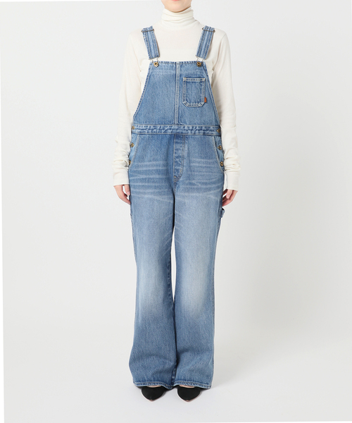 Spick & Span（スピックアンドスパン）の「51/2 FLARE LINE_OVERALLS（サロペット/オーバーオール・レディース・ブルー系その他・28/27）」の10枚目の写真