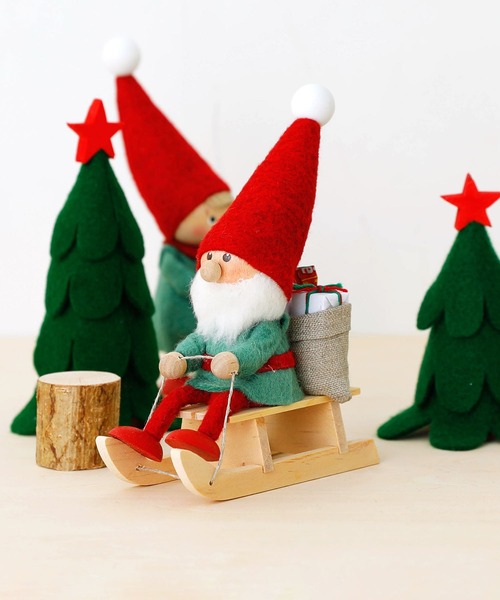 Nordika Nisse ノルディカ ニッセ 人形 そりに乗ったサンタクロース