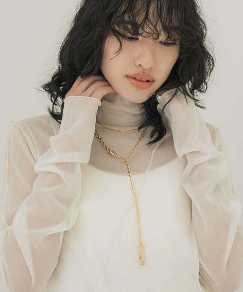PUBLIC TOKYO（パブリックトウキョウ）の「レイヤードネックレス（ネックレス・レディース・シルバー/ゴールド・FREE）」の13枚目の写真