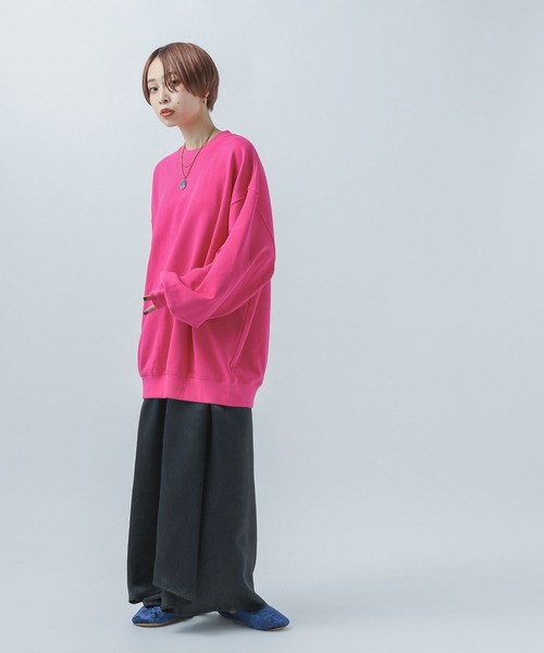 bijorie（ビジュリィ）の「【bijorie】キャミワンピ（ルームワンピース・レディース・ネイビー/ピンク・FREE）」の8枚目の写真