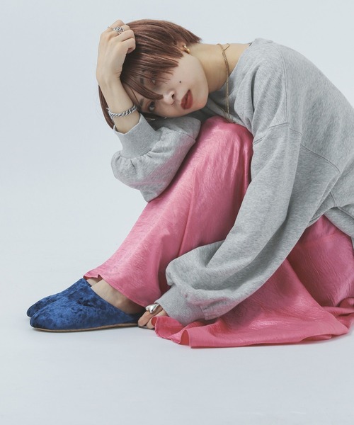 bijorie（ビジュリィ）の「【bijorie】キャミワンピ（ルームワンピース・レディース・ネイビー/ピンク・FREE）」の12枚目の写真