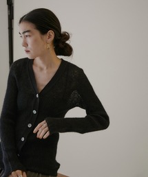 SALON adam et rope' | ホールガーメントモヘアシアーカーディガン(カーディガン/ボレロ)