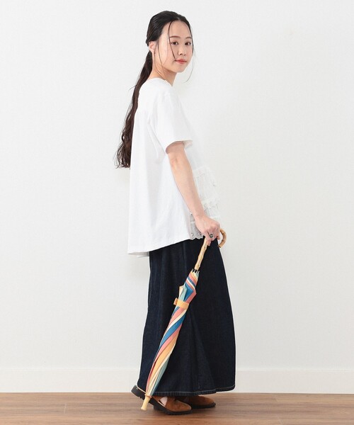 TORI-TO × BEAMS BOY レース ティアード T ビームスボーイ BEAMS BOY（ビームスボーイ）の「TORI-TO × BEAMS BOY / レース