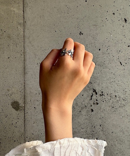 GARNIシルバーリング１９号２個セット＃JULIUS#ARIZONA＃hopi シルバーアクセサリー シルバーリング 指輪 メンズ リング
