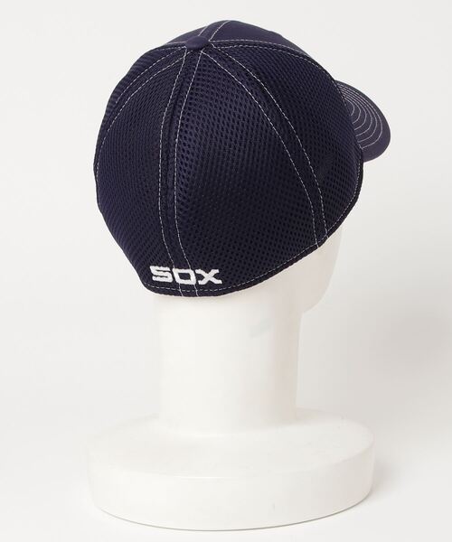 NEW ERA(ニューエラ)の「【NEW ERA/ニューエラ】9THIRTY LOGO MESH CAP/ロゴメッシュキャップ(キャップ・メンズ・ブルー/グレー/ブラック/ブラック系1/ネイビー/ブルー系1・M/L/S/M)」の9枚目の写真