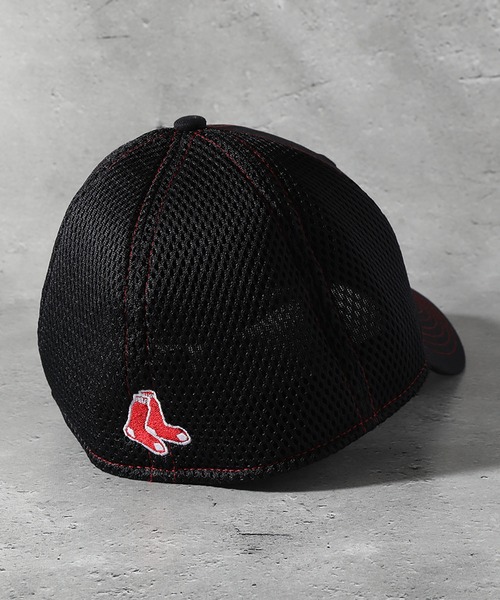 NEW ERA(ニューエラ)の「【NEW ERA/ニューエラ】9THIRTY LOGO MESH CAP/ロゴメッシュキャップ(キャップ・メンズ・ブルー/グレー/ブラック/ブラック系1/ネイビー/ブルー系1・M/L/S/M)」の17枚目の写真