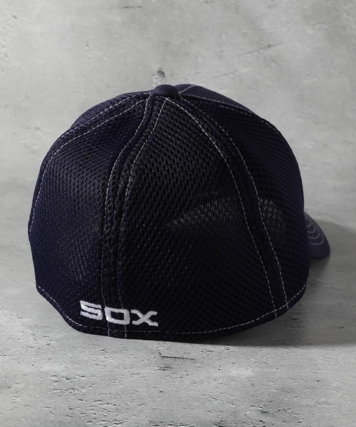 NEW ERA(ニューエラ)の「【NEW ERA/ニューエラ】9THIRTY LOGO MESH CAP/ロゴメッシュキャップ(キャップ・メンズ・ブルー/グレー/ブラック/ブラック系1/ネイビー/ブルー系1・M/L/S/M)」の21枚目の写真
