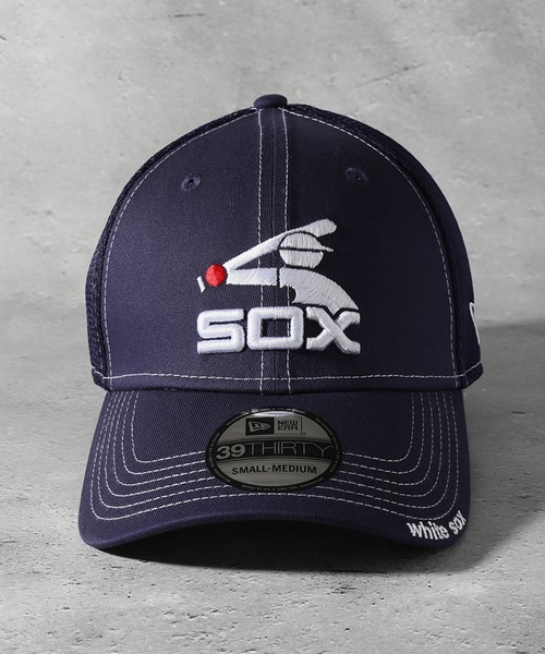 NEW ERA(ニューエラ)の「【NEW ERA/ニューエラ】9THIRTY LOGO MESH CAP/ロゴメッシュキャップ(キャップ・メンズ・ブルー/グレー/ブラック/ブラック系1/ネイビー/ブルー系1・M/L/S/M)」の20枚目の写真