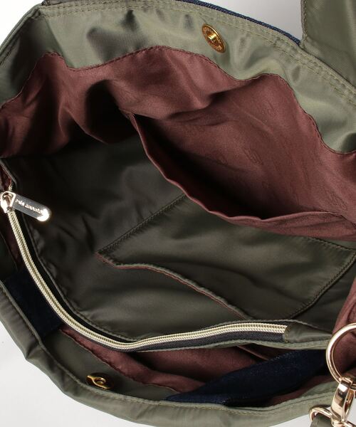 mis zapatos（ミス　サパト）の「ハイカットブーツトート（トートバッグ・レディース・ベージュ/ブラック/カーキ・ONE SIZE）」の6枚目の写真