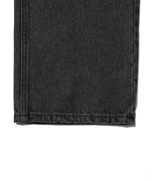 X-girl（エックスガール）の「BACK SLIT DENIM PANTS（デニムパンツ・レディース・ブラック/ライトインディゴブルー・M/S/XS）」の14枚目の写真