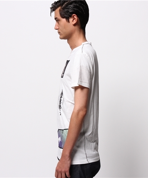 ROSE BUD COUPLES （ローズ バッド カップルズ）の「(RELIGION)E2215ABF45 ATOMIC BLAC SS TEE（Tシャツ/カットソー・メンズ・ホワイト・SMALL）」の9枚目の写真