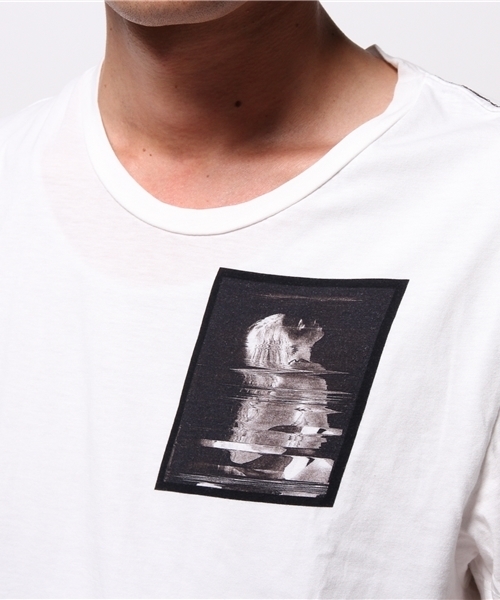 ROSE BUD COUPLES （ローズ バッド カップルズ）の「(RELIGION)E2215ABF45 ATOMIC BLAC SS TEE（Tシャツ/カットソー・メンズ・ホワイト・SMALL）」の7枚目の写真