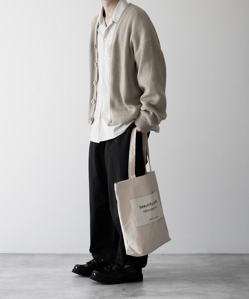 【RUUBON】nylon drawstring pants / ナイロン ドロストパンツ（スラックス）｜RUUBON（ルーボン）