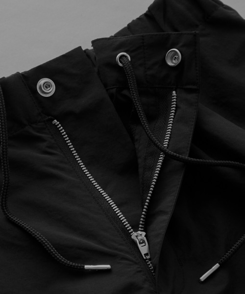 【RUUBON】nylon drawstring pants / ナイロン ドロストパンツ（スラックス）｜RUUBON（ルーボン）