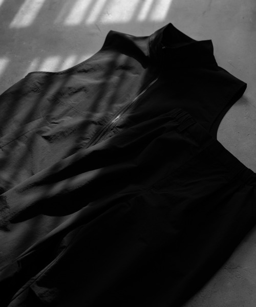 【RUUBON】nylon drawstring pants / ナイロン ドロストパンツ（スラックス）｜RUUBON（ルーボン）