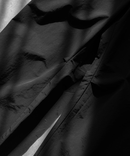 【RUUBON】nylon drawstring pants / ナイロン ドロストパンツ（スラックス）｜RUUBON（ルーボン）