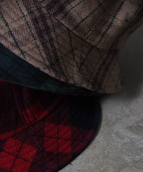 CALIFORNIA OUTFITTERS（カリフォルニア アウトフィッターズ）の「Z-2-SP 11D28 ウール混 メルトン バケットハット（ハット・メンズ・レッド/ベージュ/ネイビー/ブラック/ベージュ系その他/チャコール・ONESIZE）」の15枚目の写真