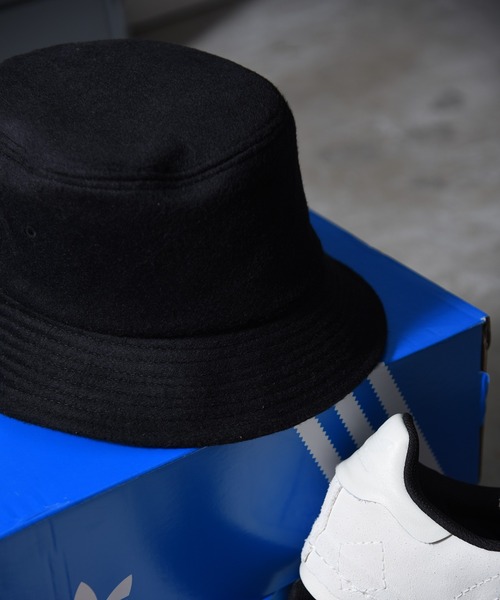 CALIFORNIA OUTFITTERS（カリフォルニア アウトフィッターズ）の「Z-2-SP 11D28 ウール混 メルトン バケットハット（ハット・メンズ・レッド/ベージュ/ネイビー/ブラック/ベージュ系その他/チャコール・ONESIZE）」の16枚目の写真