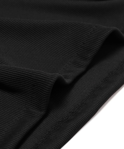 SALON adam et rope'(サロン アダム エ ロペ)の「【追加】カフチュールフレアロングTシャツ2(Tシャツ/カットソー・レディース・ブラック/オフホワイト・FREE)」の8枚目の写真
