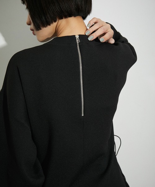 ADAM ET ROPE'（アダムエロペ）の「フォルムニットワンピース（ワンピース・レディース・ブラック/オフホワイト/グレー・FREE）」の22枚目の写真