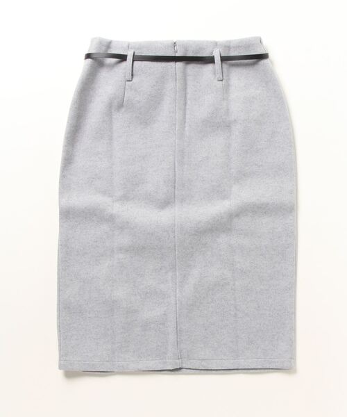 Miniministore（ミニミニストア）の「ウールライク タイトスカート 韓国 秋冬（スカート・レディース・ライトグレー/アイボリー/ブラック・M/XL/L/2XL/S）」の12枚目の写真