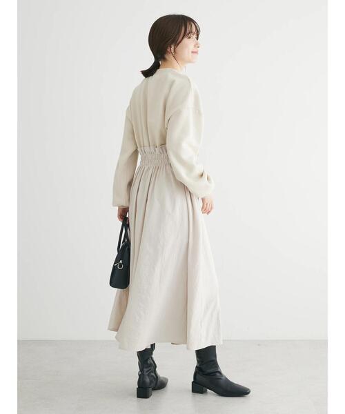 Sugar spoon（シュガースプーン）の「・SUGAR　SPOON　ドロストドッキングワンピ（ワンピース・レディース・ブラウン/チャコールグレー/ブラック/ライトベージュ・FREE）」の22枚目の写真