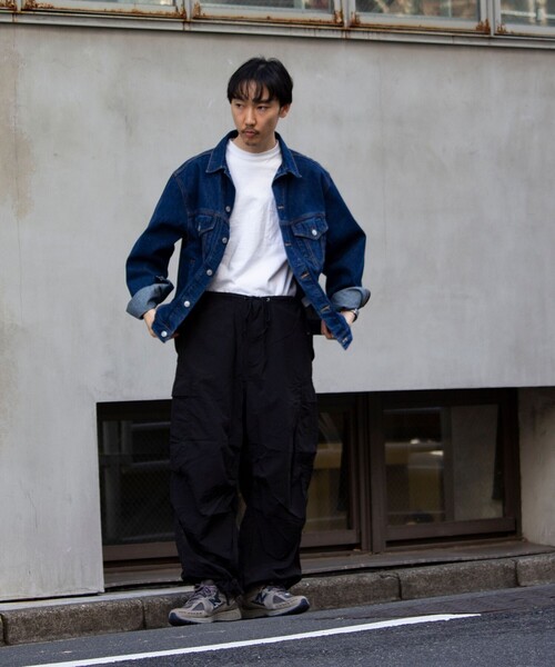 GLOSTER（グロスター）の「【限定展開】【GLOSTER/グロスター】ベーシック 3rd デニムジャケット ビッグGジャン（デニムジャケット・メンズ・インディゴブルー・M/L/XL）」の2枚目の写真