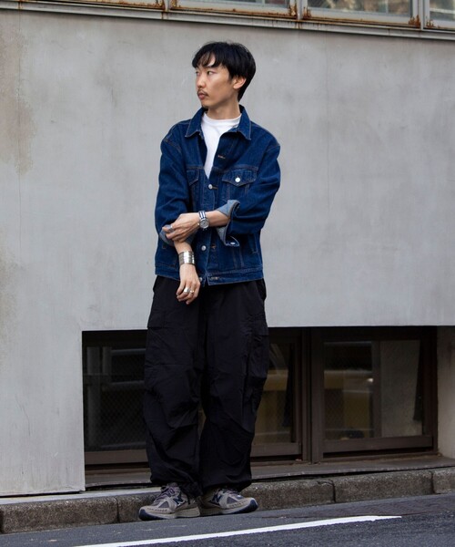 GLOSTER（グロスター）の「【限定展開】【GLOSTER/グロスター】ベーシック 3rd デニムジャケット ビッグGジャン（デニムジャケット・メンズ・インディゴブルー・M/L/XL）」の3枚目の写真