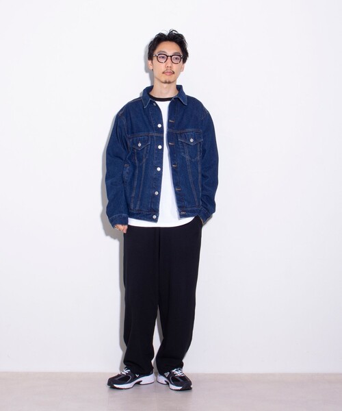 GLOSTER（グロスター）の「【限定展開】【GLOSTER/グロスター】ベーシック 3rd デニムジャケット ビッグGジャン（デニムジャケット・メンズ・インディゴブルー・M/L/XL）」の8枚目の写真