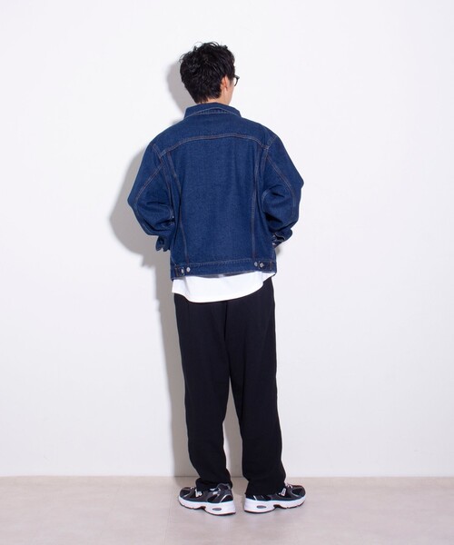 GLOSTER（グロスター）の「【限定展開】【GLOSTER/グロスター】ベーシック 3rd デニムジャケット ビッグGジャン（デニムジャケット・メンズ・インディゴブルー・M/L/XL）」の10枚目の写真