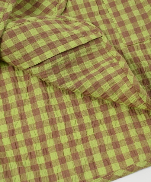 A BOND（アボンド）の「ギンガムシャーリングワンピース（kids/S～LL）（ワンピース・キッズ・イエロー/ピンク/ブラック・S/M/L/LL）」の13枚目の写真